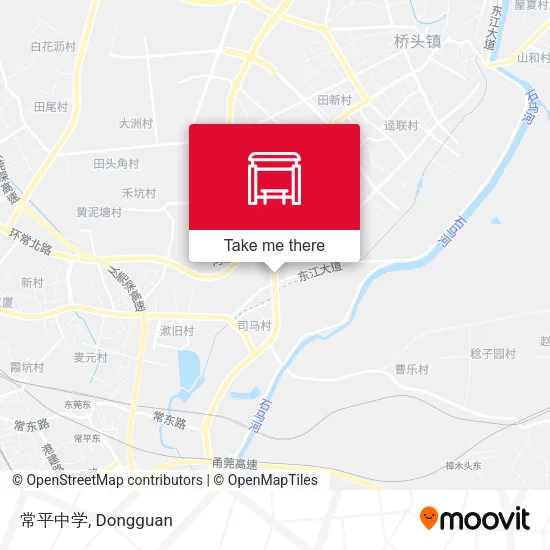 常平中学 map