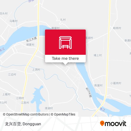 龙兴百货 map