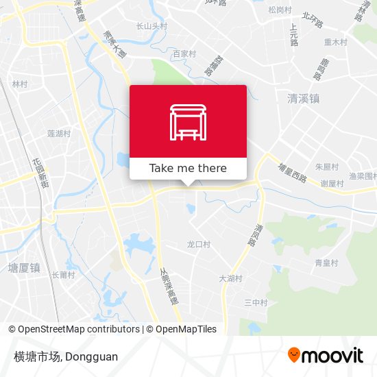 横塘市场 map