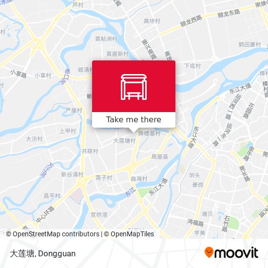大莲塘 map