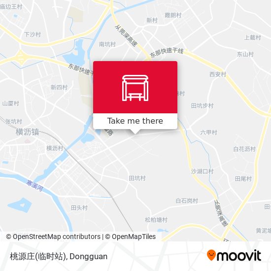 桃源庄(临时站) map