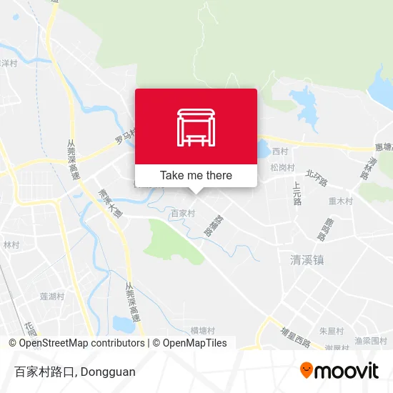 百家村路口 map