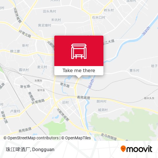 珠江啤酒厂 map