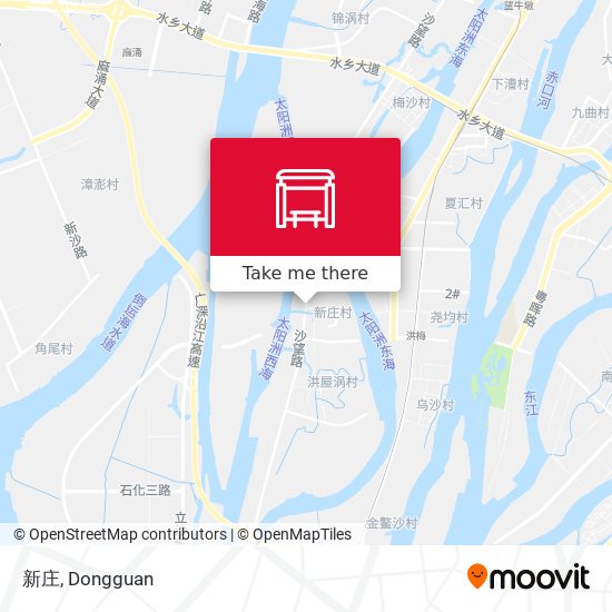 新庄 map