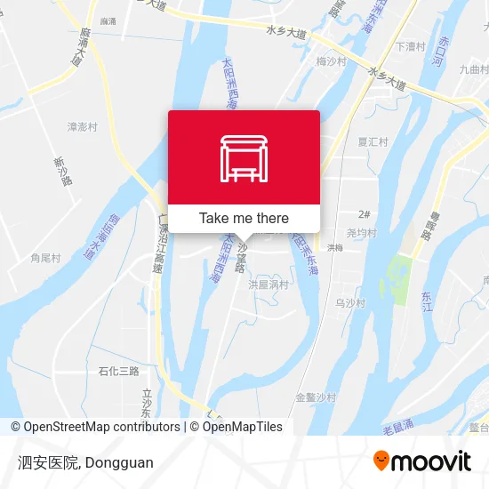 泗安医院 map