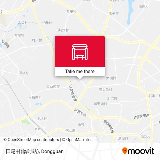 田尾村(临时站) map