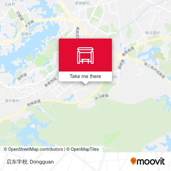 启东学校 map