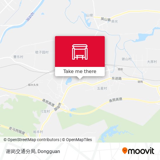 谢岗交通分局 map