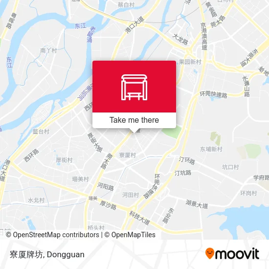 寮厦牌坊 map