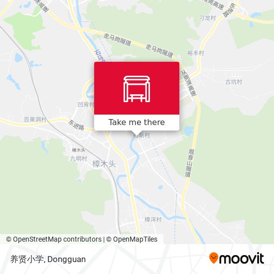 养贤小学 map