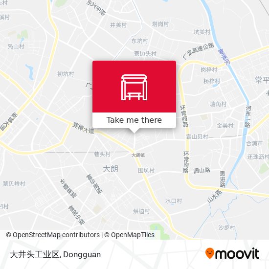 大井头工业区 map