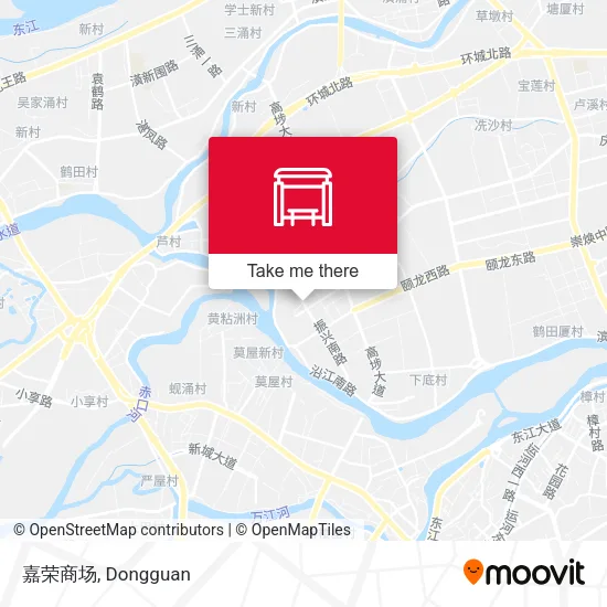 嘉荣商场 map