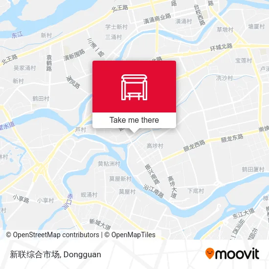 新联综合市场 map