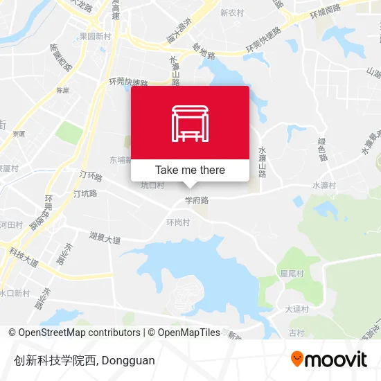 创新科技学院西 map