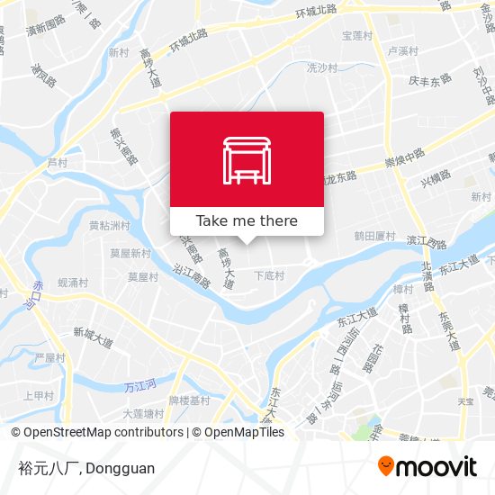 裕元八厂 map