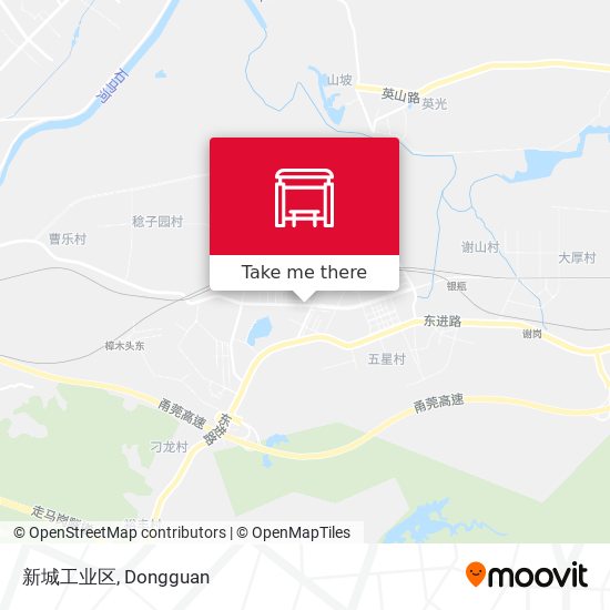 新城工业区 map