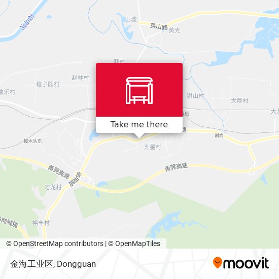 金海工业区 map
