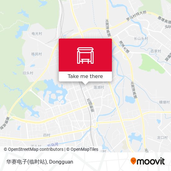 华赛电子(临时站) map