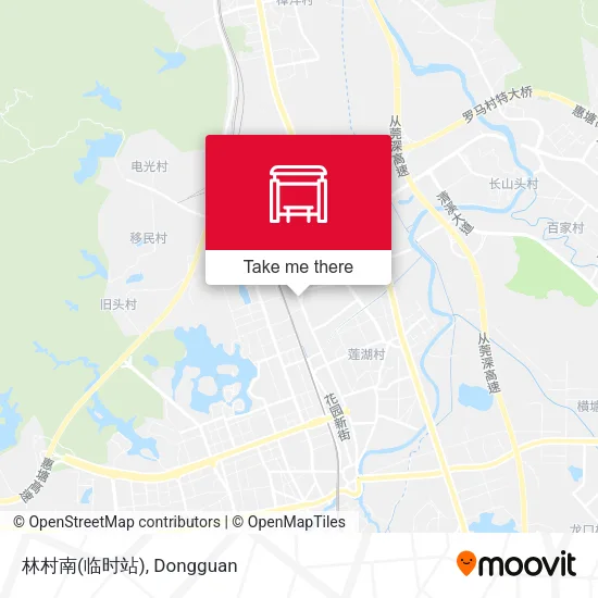 林村南(临时站) map