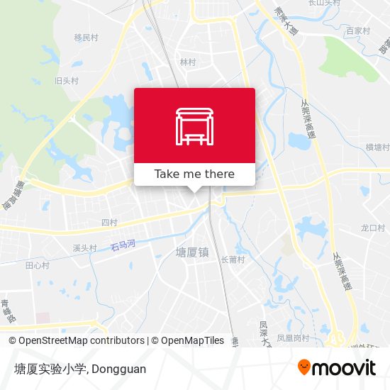 塘厦实验小学 map