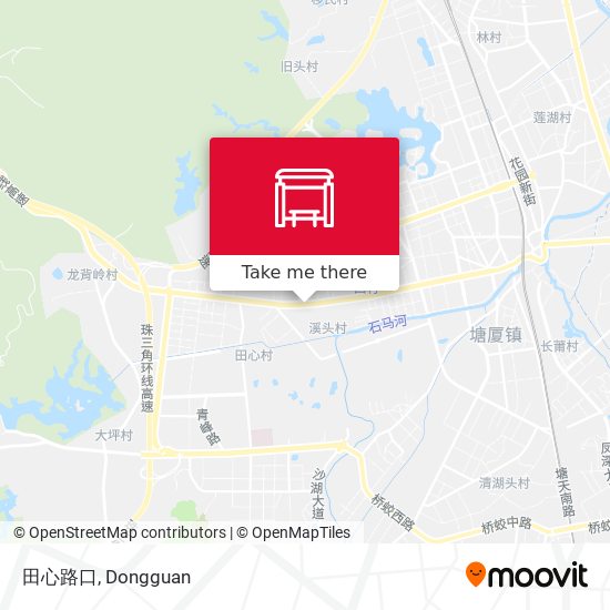 田心路口 map