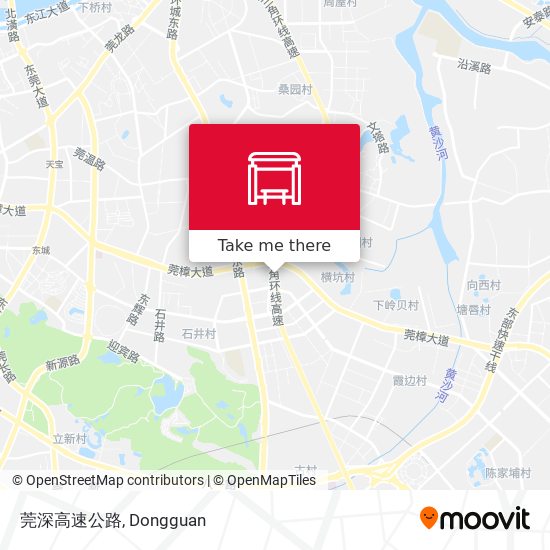 莞深高速公路 map