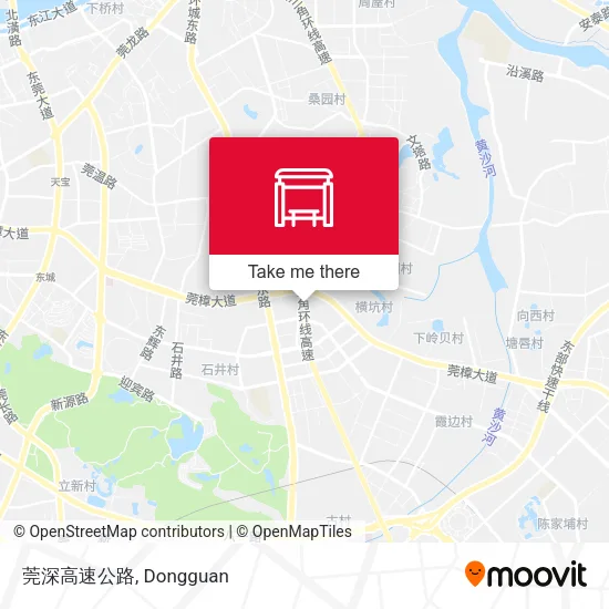 莞深高速公路 map
