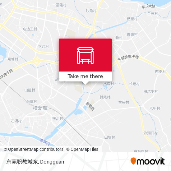 东莞职教城东 map