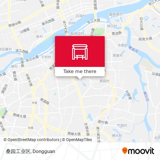 桑园工业区 map