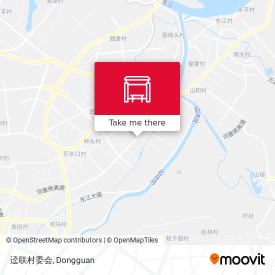 迳联村委会 map