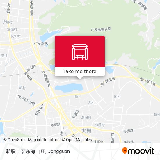 新联丰泰东海山庄 map