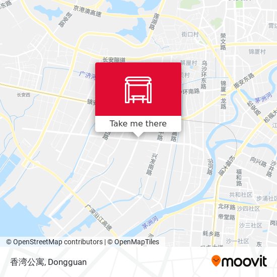 香湾公寓 map