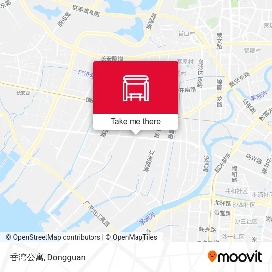 香湾公寓 map
