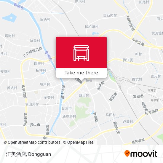 汇美酒店 map