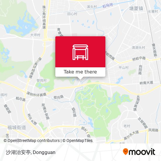 沙湖治安亭 map