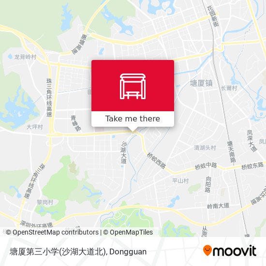 塘厦第三小学(沙湖大道北) map