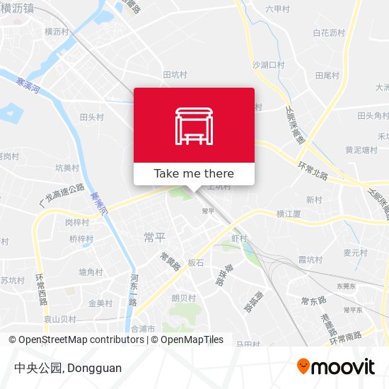 中央公园 map