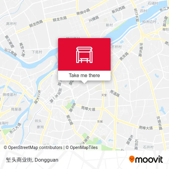 堑头商业街 map