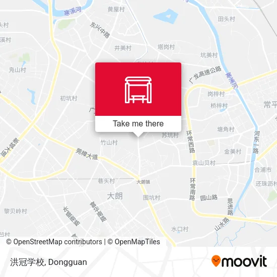 洪冠学校 map