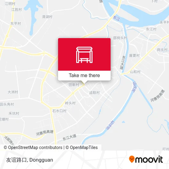 友谊路口 map