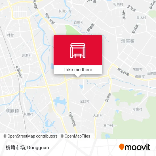 横塘市场 map