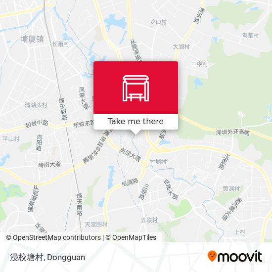 浸校塘村 map
