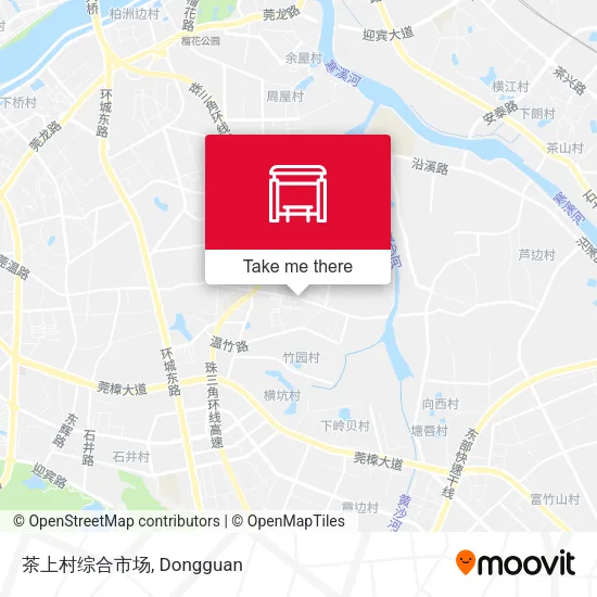茶上村综合市场 map