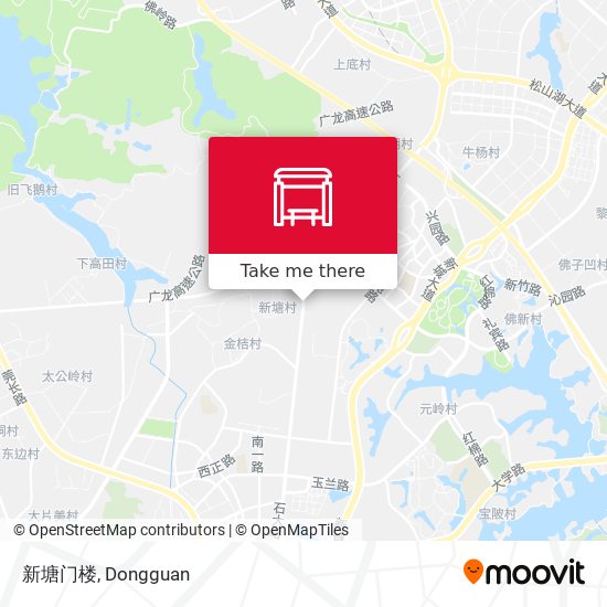 新塘门楼 map