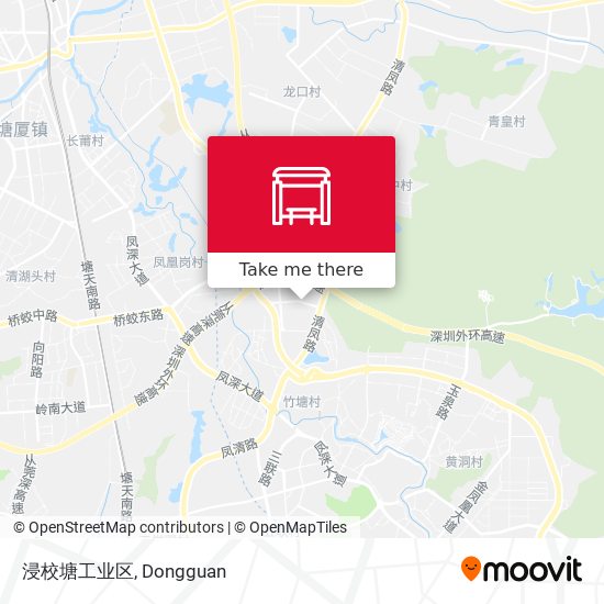 浸校塘工业区 map