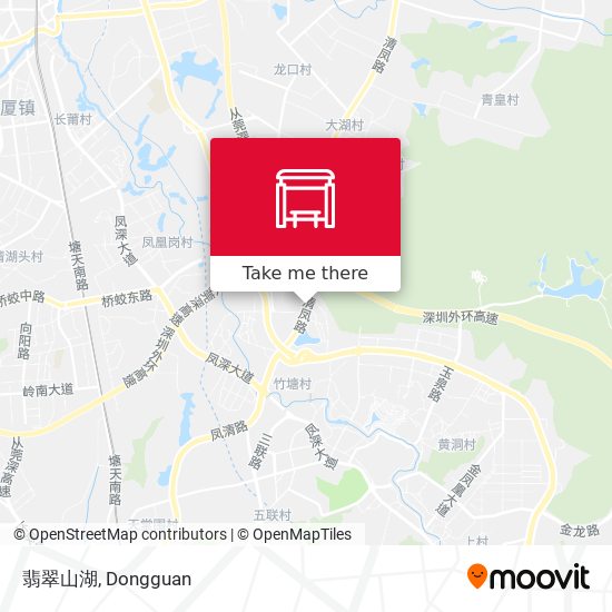 翡翠山湖 map