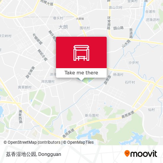 荔香湿地公园 map