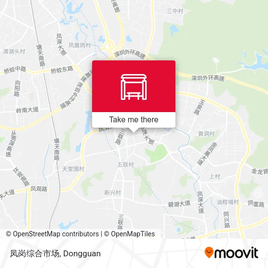 凤岗综合市场 map
