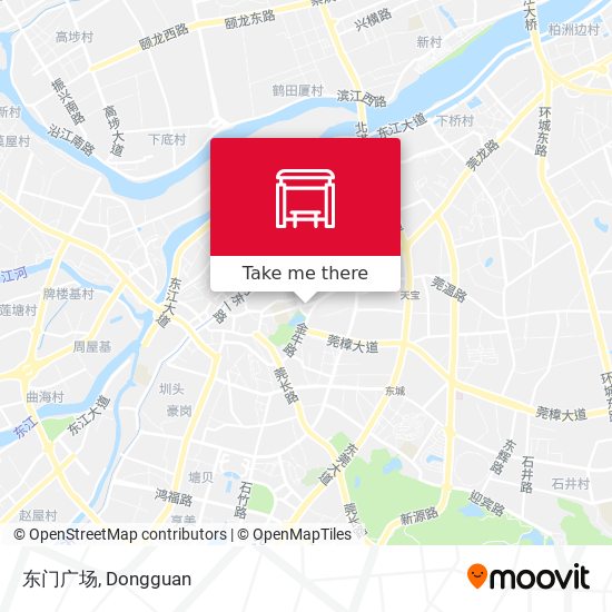 东门广场 map