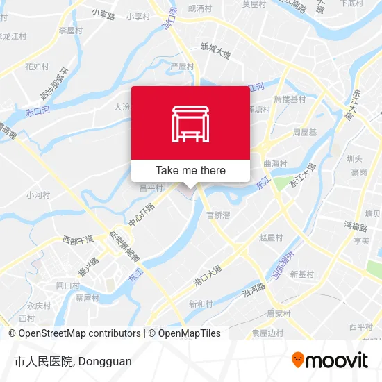 市人民医院 map